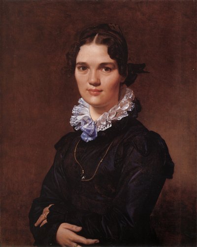 Mademoiselle Jeanne-Suzanne-Catherine Gonin by Jean Auguste Dominique Ingres